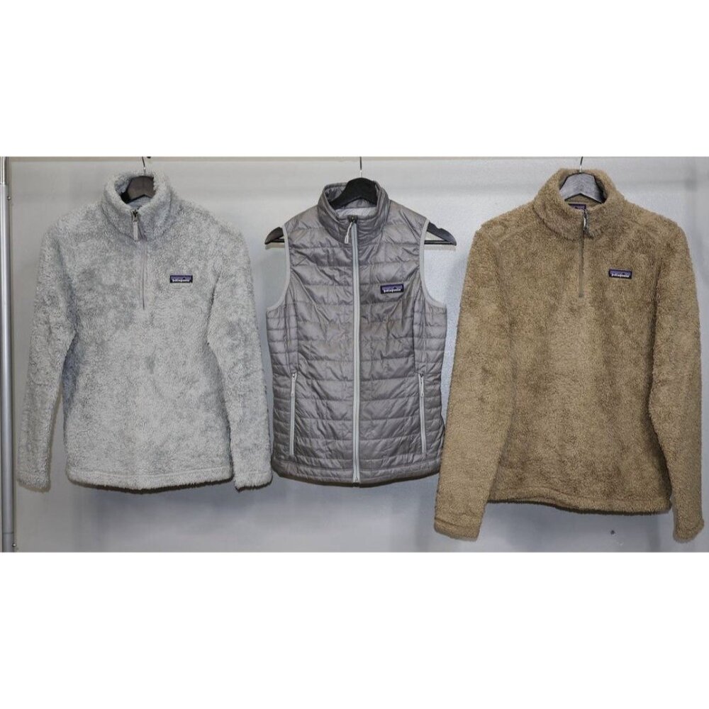 Patagonia Synchilla Fleece Jacket Lot Women’s XS Zip-Up 3-Pack Bundle